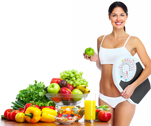 Healthy Eating with a flat belly and diet